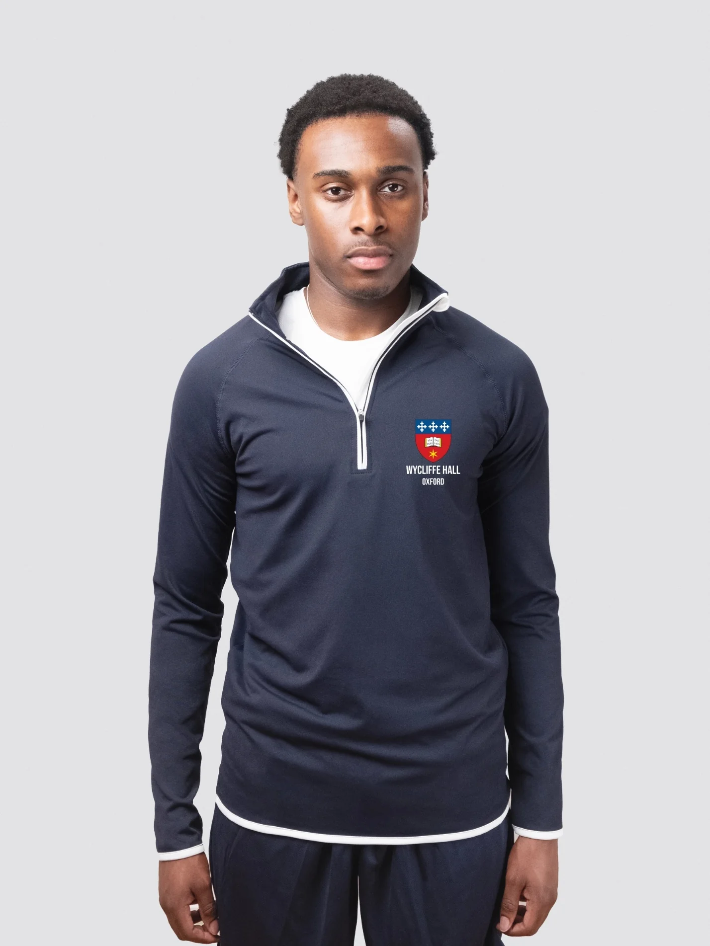 Wycliffe Hall Oxford Men's Performance 1/4 Zip Sweatshirt