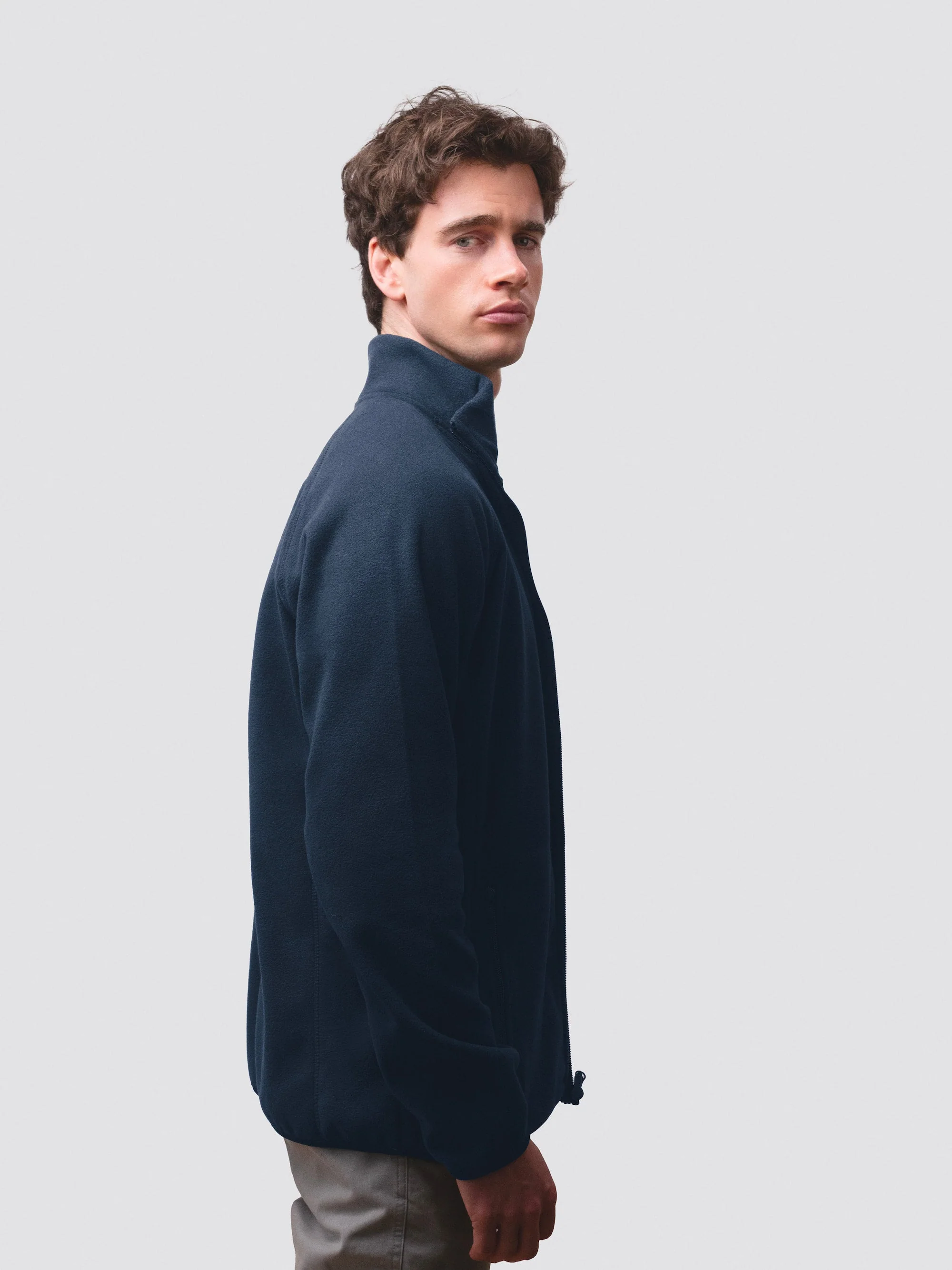 York Poker Society Sustainable Unisex Full Zip Fleece - Image 6