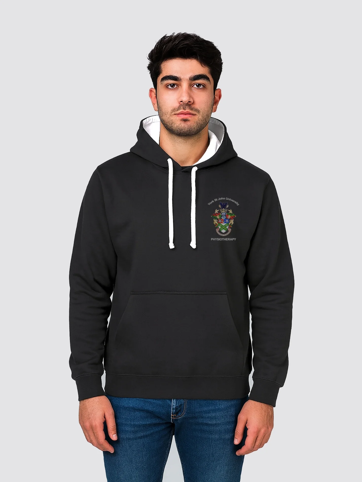 York St John Physiotherapy Contrast Hoodie