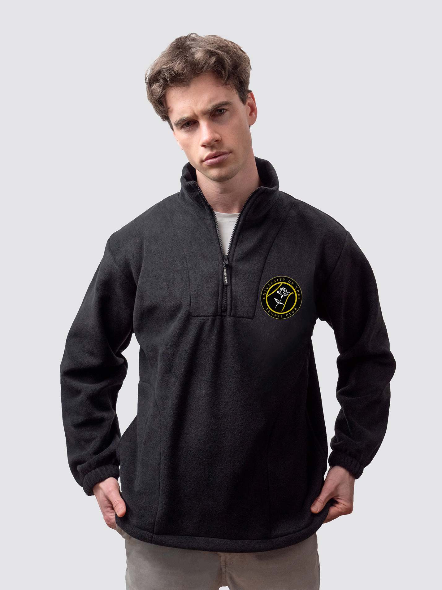 York Tennis Club Unisex 1/4 Zip Fleece