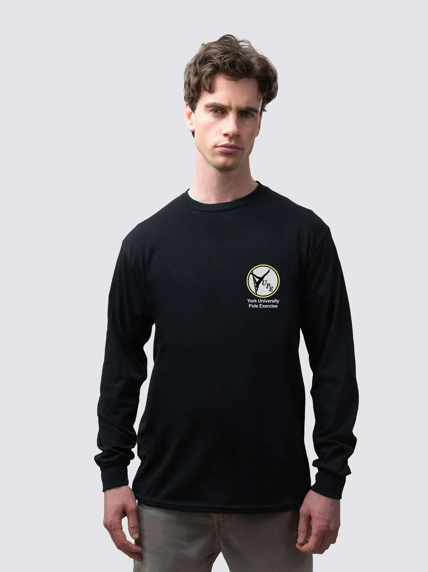 YUPE Unisex Cotton Long Sleeve T-Shirt